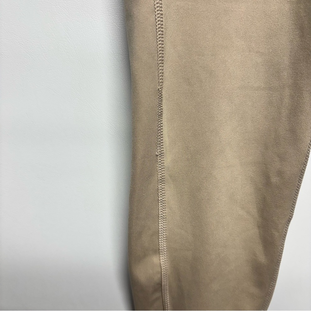 ✨ Adidas AEROREADY High Rise Leggings Beige Size S - Picture 8 of 13